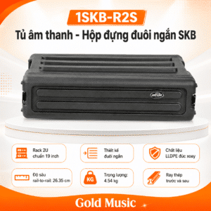 1SKB-R2S Tủ âm thanh - Hộp đựng đuôi ngắn SKB 1skb r2s tu am thanh hop dung duoi ngan skb