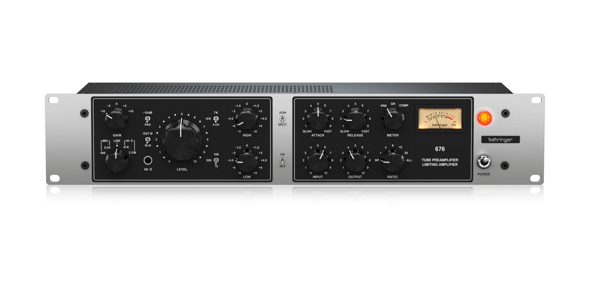 676 Microphone Preamplifiers Behringer 676 3