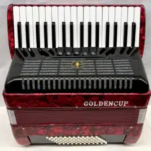 Golden Cup 72 Bass Red – Đàn Accordion 72brd 1
