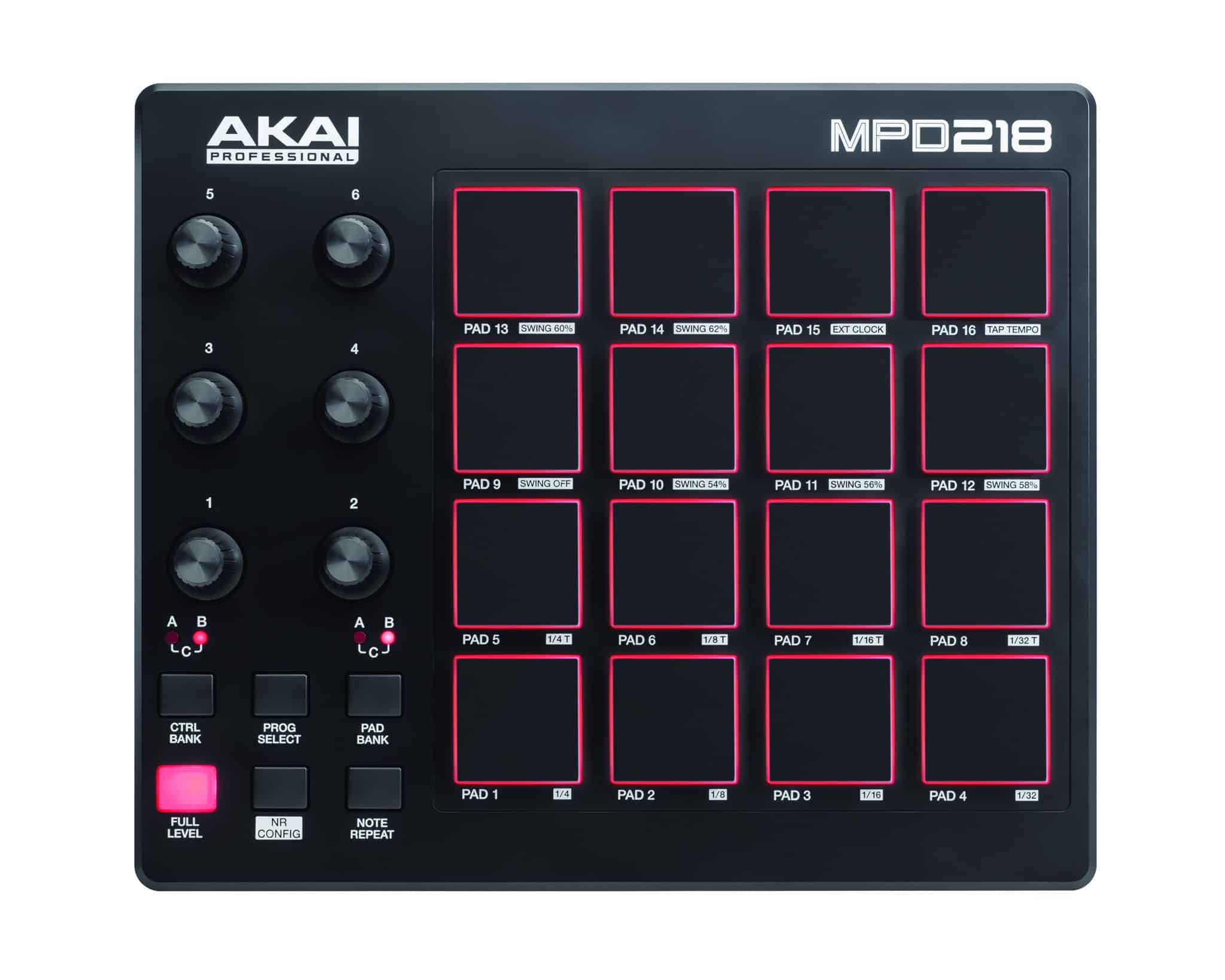 akai mpd218 4