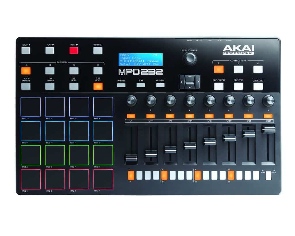 akai mpd232 3