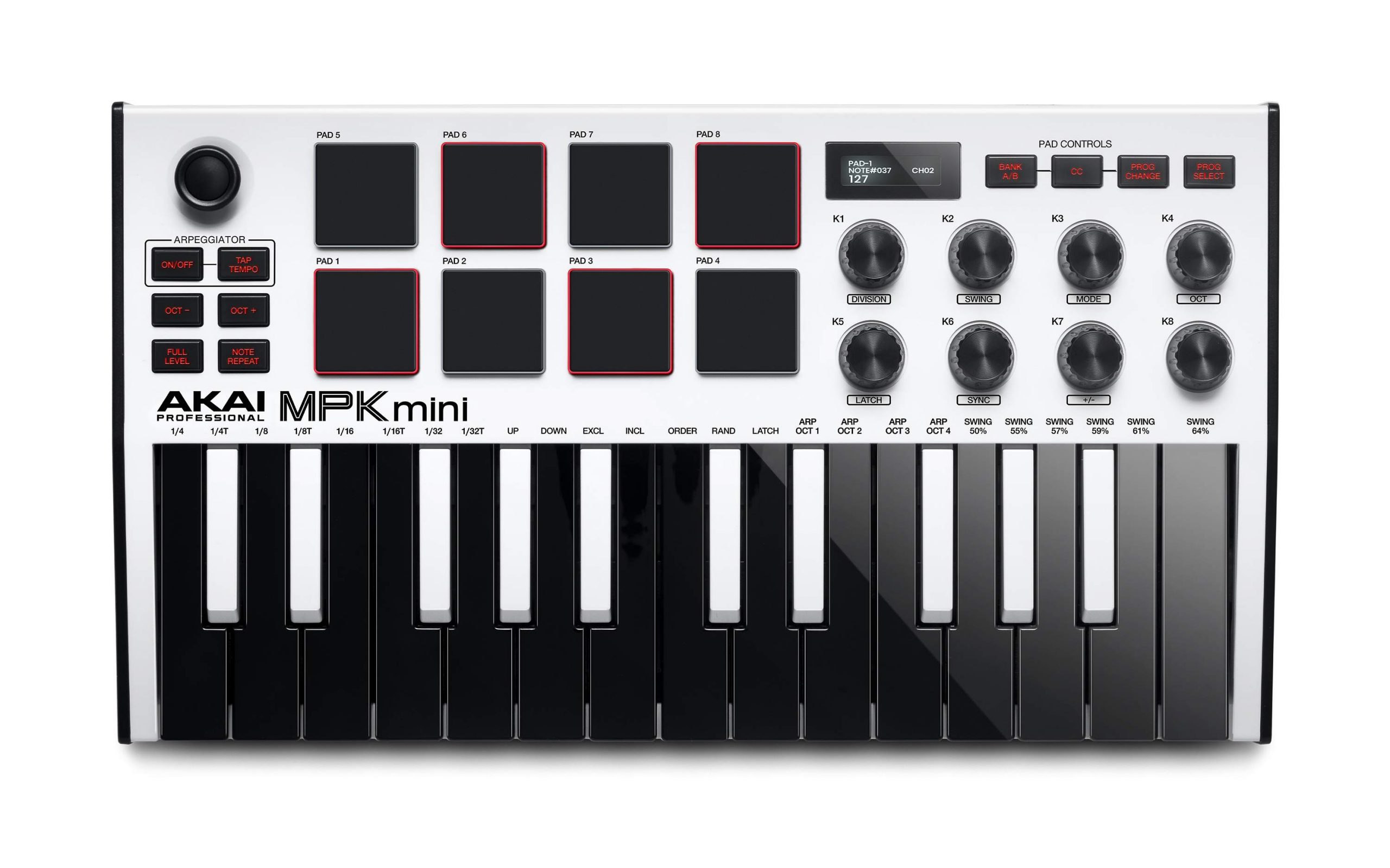 akai mpkmini3 w 5