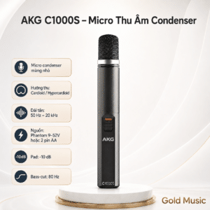 akg c1000s micro thu am condenser