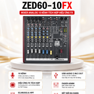allen heath zed60 10fx mixer analog 3