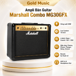 ampli dan guitar marshall combo mg30gfx