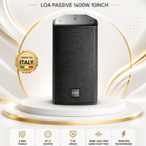 archon 110 loa passive 1400w 10inch fbt