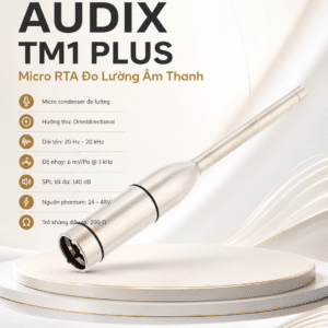 audix tm1 plus micro rta do luong