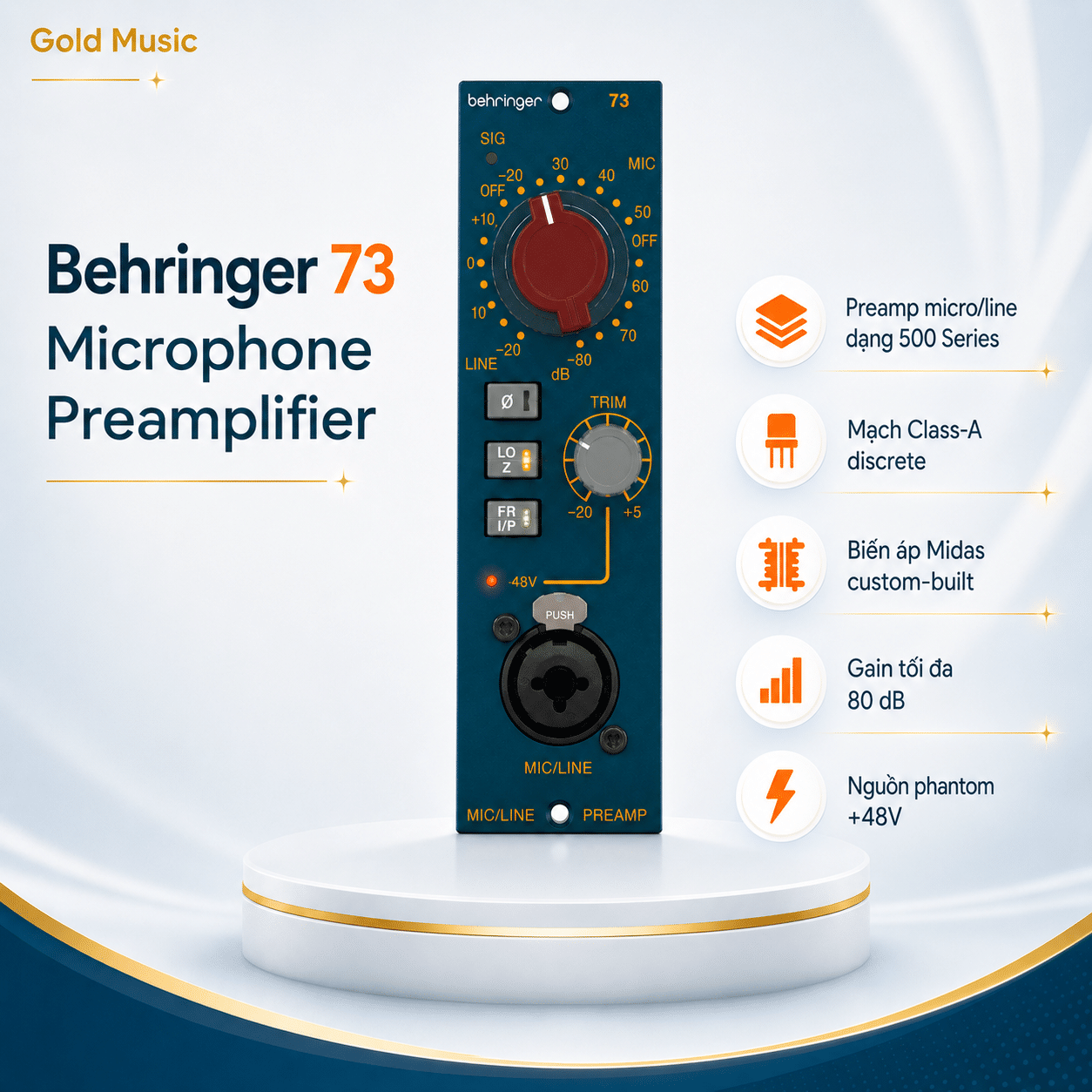 Behringer 73 Microphone Preamplifier behringer 73 microphone preamplifier