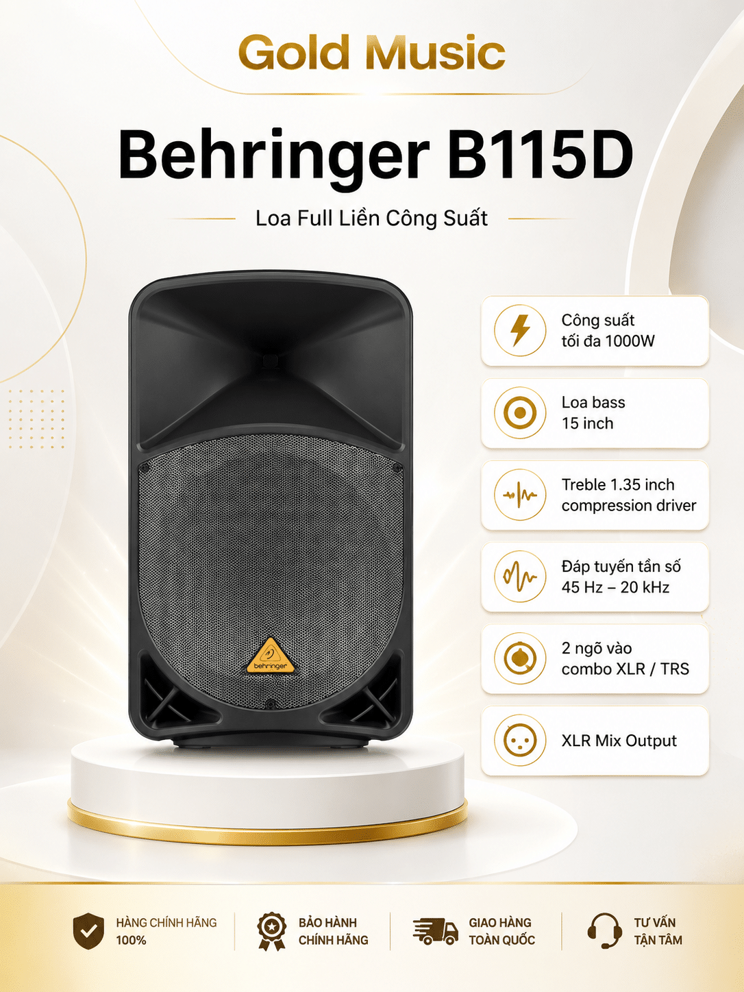 Tannoy VX 6 – Loa Full behringer b115d loa full lien cong suat