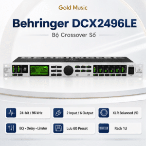 Behringer DCX2496LE Bộ Crossover số behringer dcx2496le bo crossover so