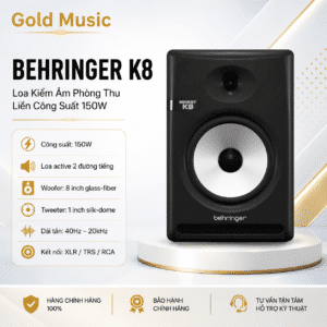 behringer k8 loa kiem am phong thu