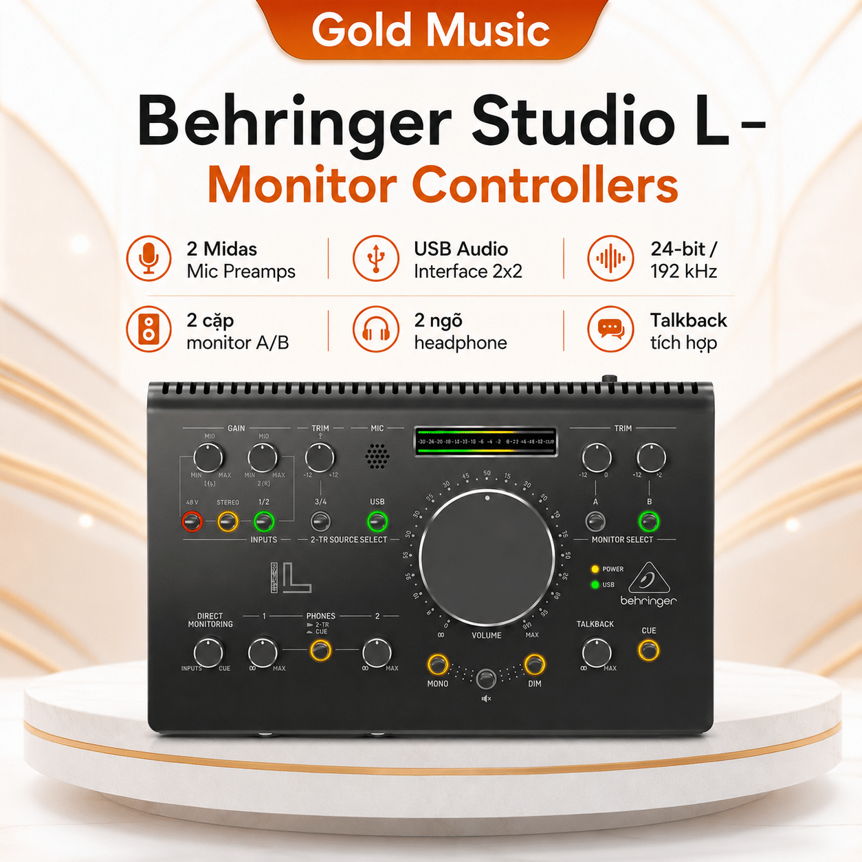 Behringer Studio L – Monitor Controllers behringer studio l monitor controllers