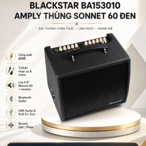BLACKSTAR BA153010 AMPLY THÙNG SONNET 60 Đen
