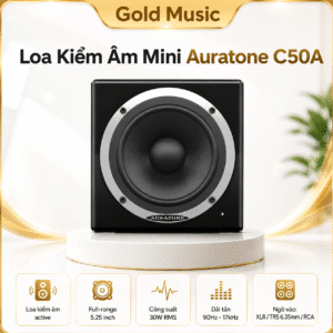 C50A Loa Kiểm Âm Mini Auratone c50a loa kiem am mini auratone
