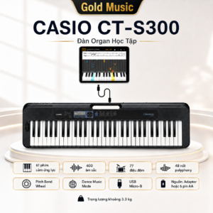 casio ct s300 dan organ hoc tap