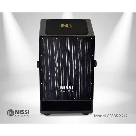 Trống Cajon Nissi CJSBS-X212 Black cjsbs x212 bk