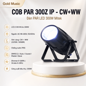 cob par 300z ip cwww den par lights laser lights 300w mitek 7