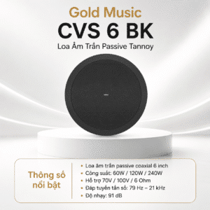 cvs 6 bk loa am tran passive tannoy
