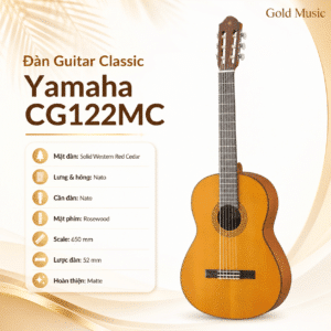 dan guitar classic yamaha cg122mc