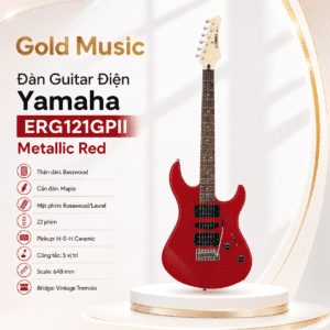 Đàn Guitar Điện Yamaha ERG121GPII Metallic Red dan guitar dien yamaha erg121gpii metallic red