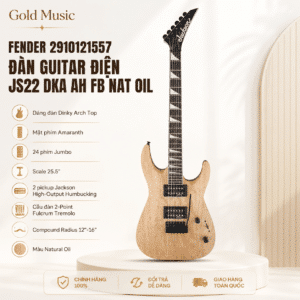 FENDER 2910121557 ĐÀN GUITAR ĐIỆN JS22 DKA. AH FB, NAT OIL fender 2910121557 dan guitar dien js22