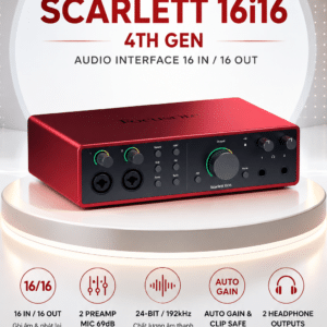 Focusrite Scarlett 16i16 gen4 4