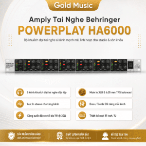HA6000 Headphone Amply Behringer ha6000 headphone amply behringer
