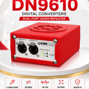 dn9610 digital converters klark teknik