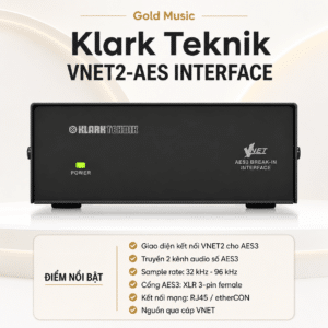 klark teknik vnet2 aes interface accessories
