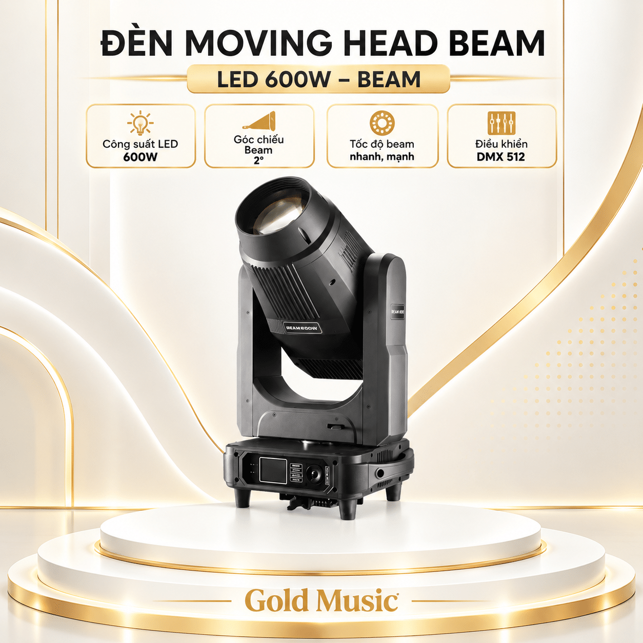 LED 600 FRAME Đèn Moving Head LED 600W module Mitek&HBK led 600 frame den moving head led