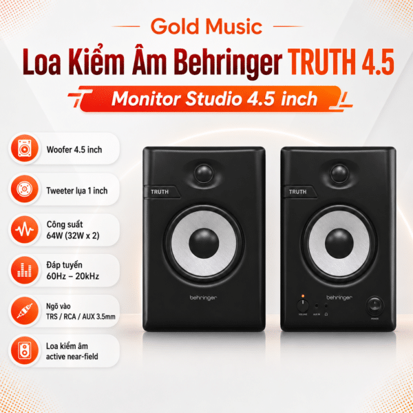 loa kiem am behringer truth 4 5 monitor