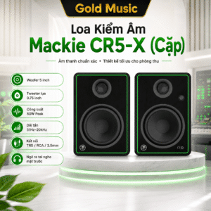 loa kiem am mackie cr5 x cap