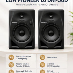 pioneer dj dm 50d 3