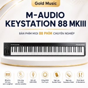 m audio keystation 88 mkiii ban phim
