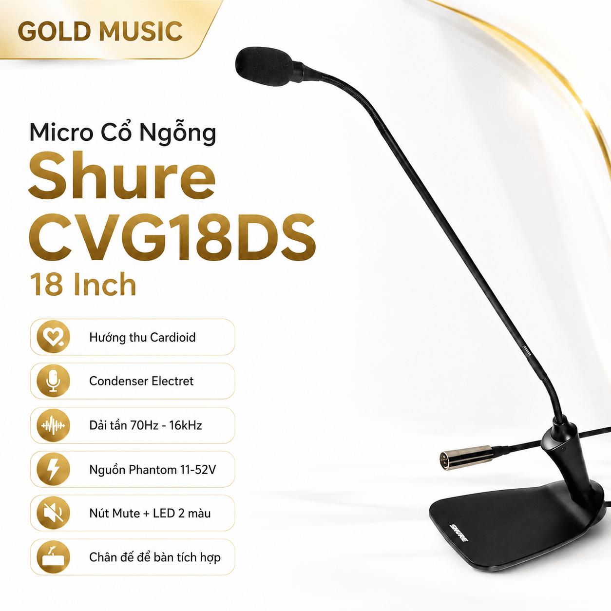 Loa Kiểm Âm Presonus Eris E4.5 BT Gen 2 – (Cặp) micro ngong shure cvg18ds dai 18 inch
