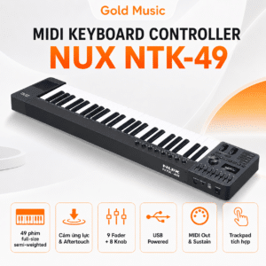 midi keyboard controller nux ntk 49