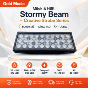 mitek and hbk stormy beam creative strobe series