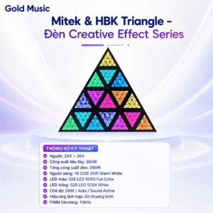 mitek and hbk triangle den creative effect series