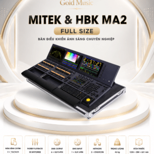 Mitek & HBK MA2 Full Size – Bàn Điều Khiển Ánh Sáng mitek hbk ma2 full size ban dieu