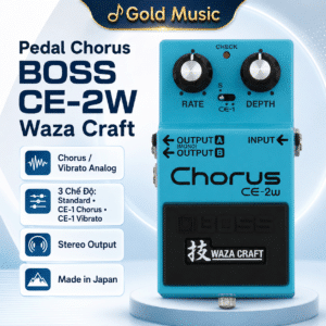 pedal chorus boss ce 2w waza craft