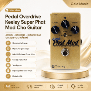pedal overdrive keeley super phat mod