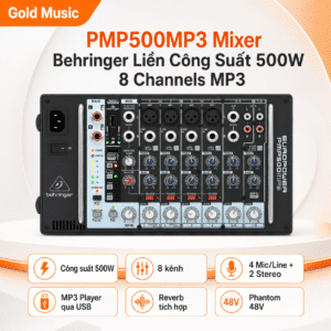 pmp500mp3 mixer behringer lien cong suat