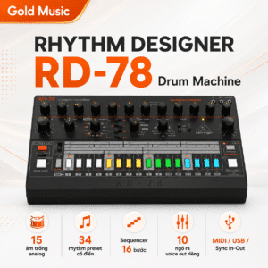 rhythm designer rd 78 drum machines