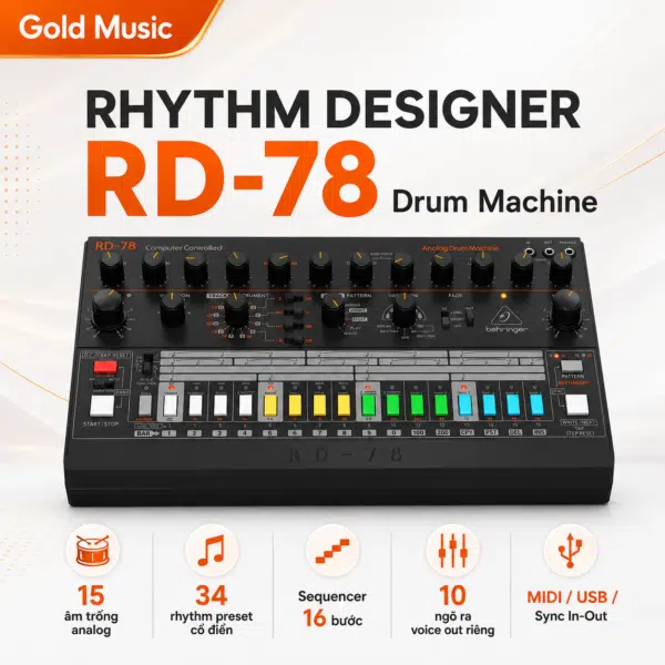 rhythm designer rd 78 drum machines