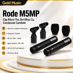 rode m5mp cap micro thu am nhac cu