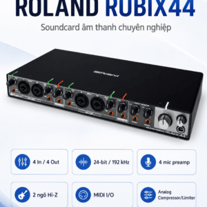 ROLAND RUBIX-44 Soundcard Âm Thanh Chuyên Nghiệp