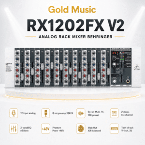 rx1202fx v2 analog rack mixer behringer