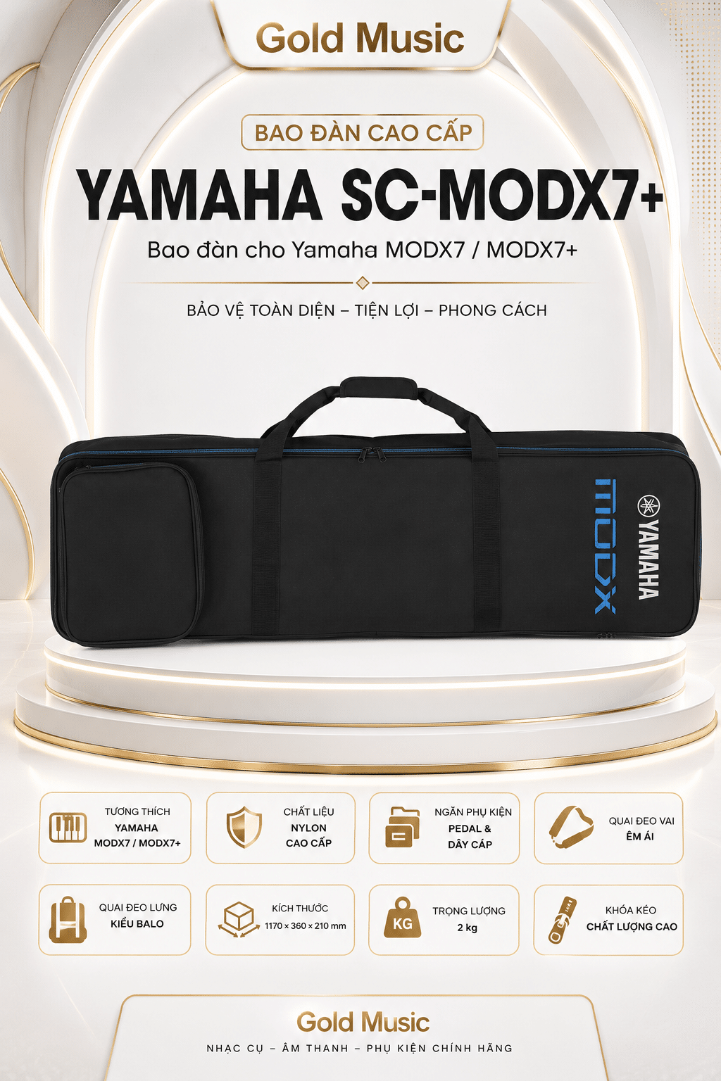 Bao Đàn Yamaha SC-MODX7+ scmodx7