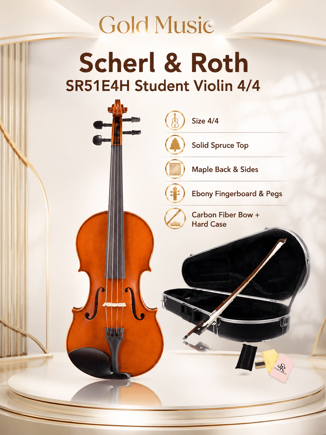 SELMER SR51E4H Đàn Violin selmer sr51e4h dan violin