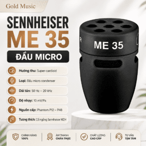 SENNHEISER ME-35 Đầu micro sennheiser me 35 dau micro